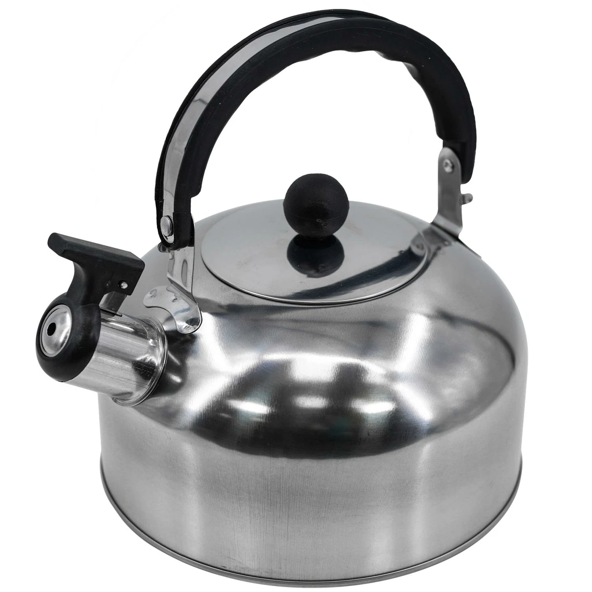 Electric kettles 2l sliver stainless steel whistling tea kettle