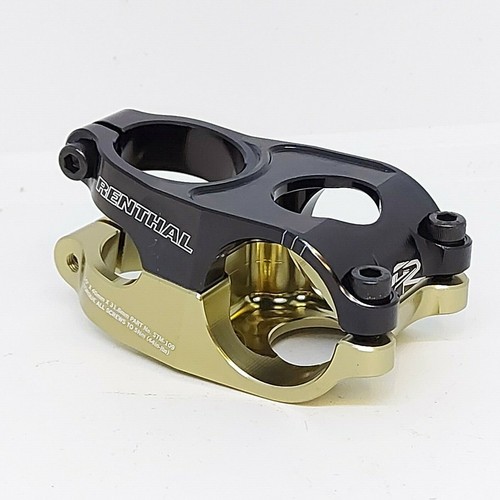 Renthal DUO Stem 31.8mm Handlebar Clamp MTB Mountain Bike Enduro DH AM Bars - Picture 10 of 26
