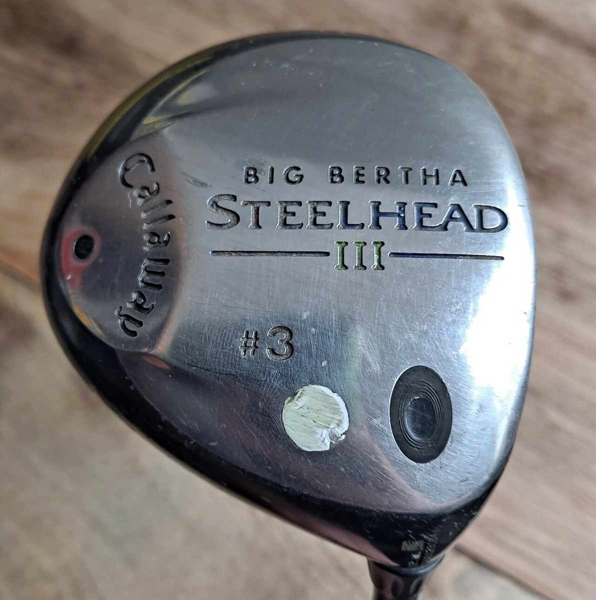 Callaway Big Bertha Steelhead 3 - Bois 3° En Acier - Flex Régulier - Droitier