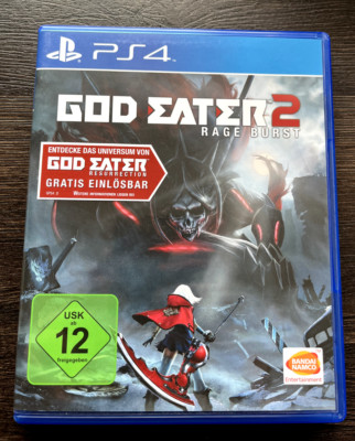 God Eater 2: Rage Burst / Playstation 4 / Spiel, Poster und Verpackung