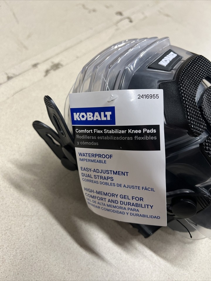 KOBALT 2416955 Comfort Flex Stabilizer Knee Pads eBay