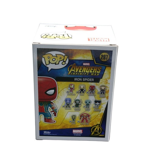 ✅Funko Pop! Marvel Avengers Infinity War Iron Spider Man Bobble-Head 287✅ - Picture 5 of 10