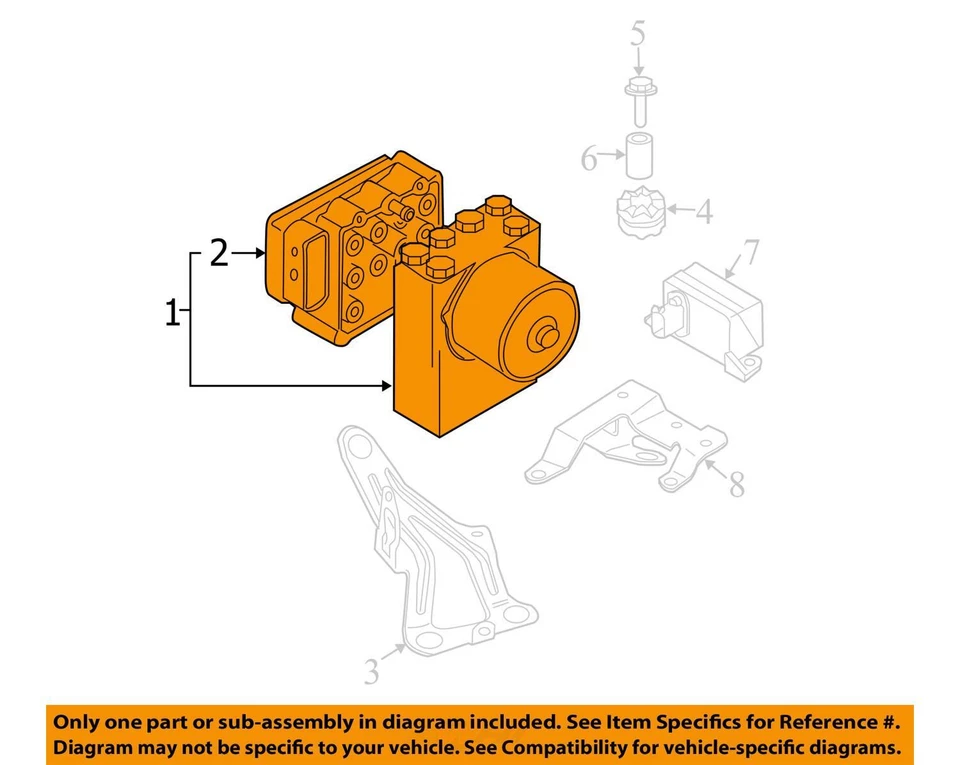 34.51-6760271 Módulo de bomba actuador ABS freno antibloqueo 2003 MINI COOPER 10516744 Foto 3 de 4