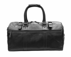 small leather overnight bag