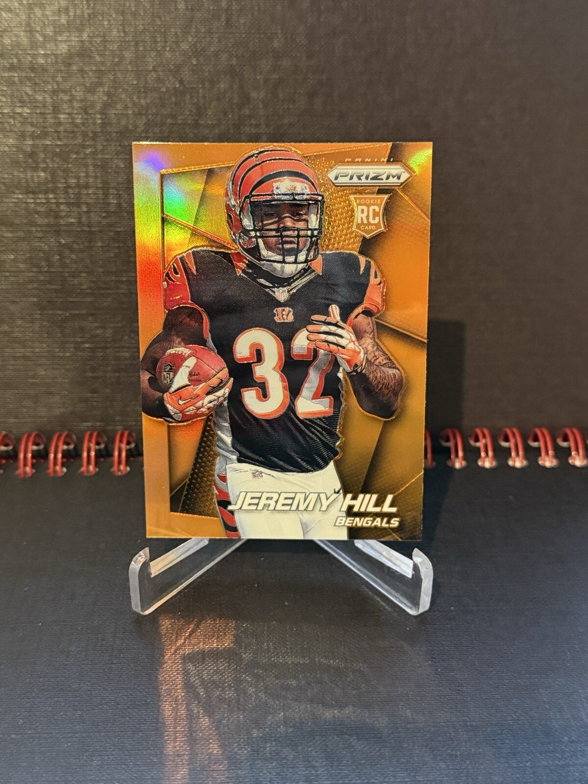 Jeremy Hill Panini Prizm #283 Orange