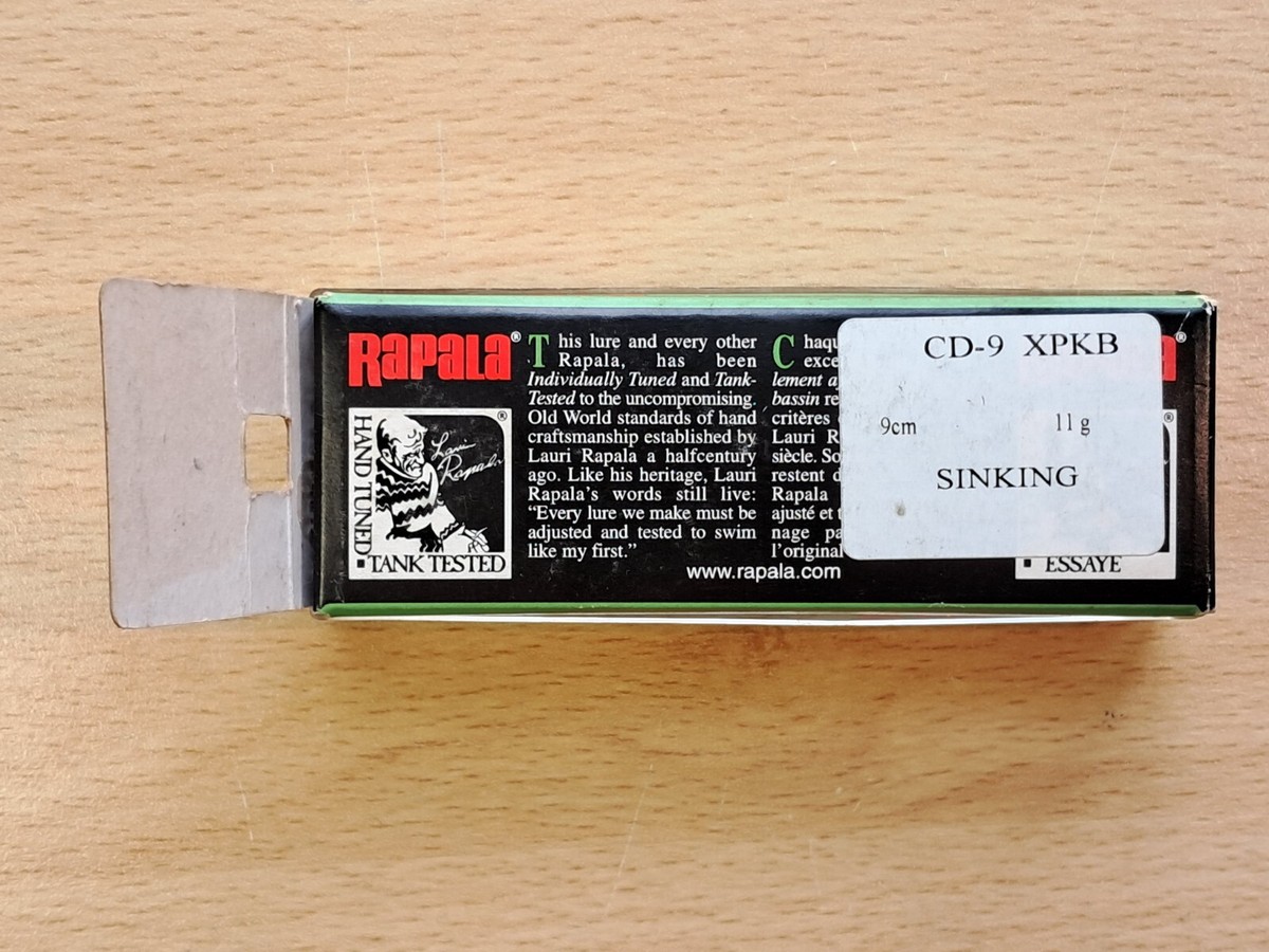 Rapala Countdown CD-9 シンキング 未開封 RaPaLa ラパラ カウントダウン9 シンキング CD9 バルサ 簡易梱包