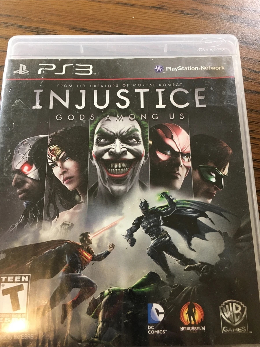 Injustice on sale playstation 3