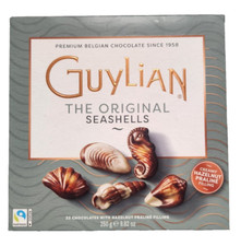 Guylian Belgian Chocolate Seahorses with Hazelnut Praline Filling 4Piece Premium