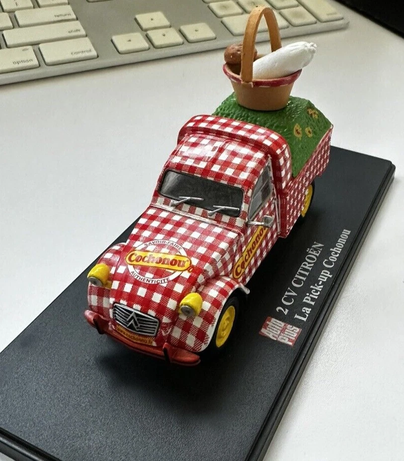 Pick-up Citroen 2CV La Cochonnou diecast 1:43 limitado coleccionista hecho en China Foto 4 de 4