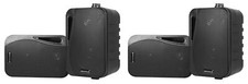  4 Rockville HP4S Black 4" Outdoor/Indoor Home Theater Patio Swive Speakers