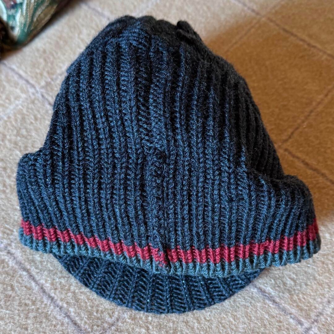 帽子 GUCCI by Tom ford beanie GUCCI TOM FORD ERA Aran knitting Knit Cap Hat Beanie Men