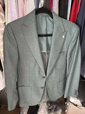 Sayki Mens Sport Coat Jacket Size 46 = 36 In US Size Suit