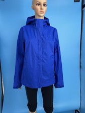 New North Face DryVent Venture 2 Women  s Blue Hooded Rain Jacket Size: M