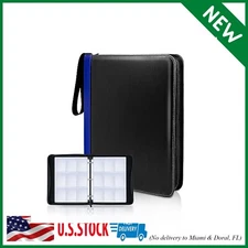 720 Pockets Toploader Binder Hold Toploaders 3 Rings Double-Sided Storage