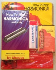 VINTAGE UNOPEN BLUESBAND HOHNER INTERNATIONAL HARMONICA In How To Play Harmonica