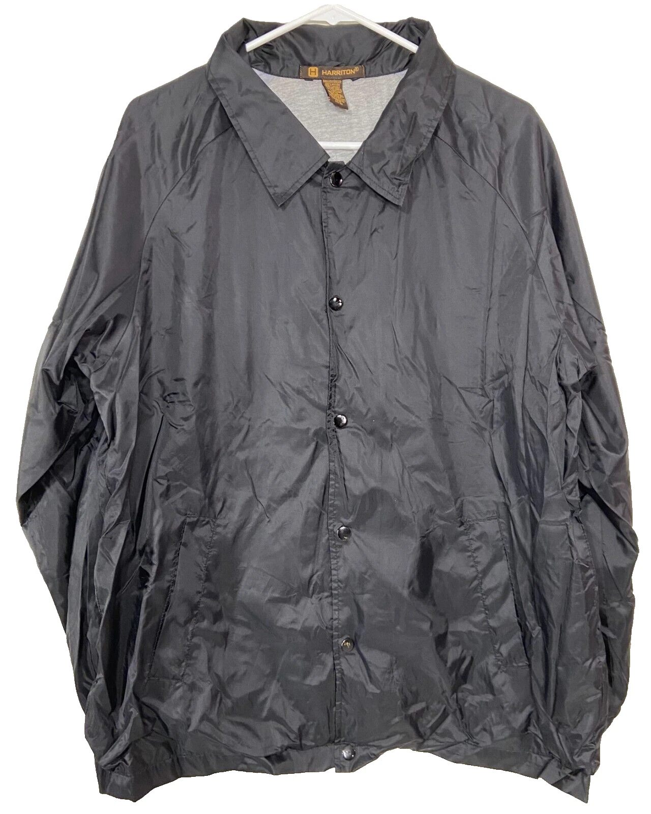 Harriton Nylon Staff Jacket Wind and water resistant M (452)