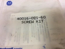 New (2) Pack Allen Bradley 40016-021-60 Screw Kit