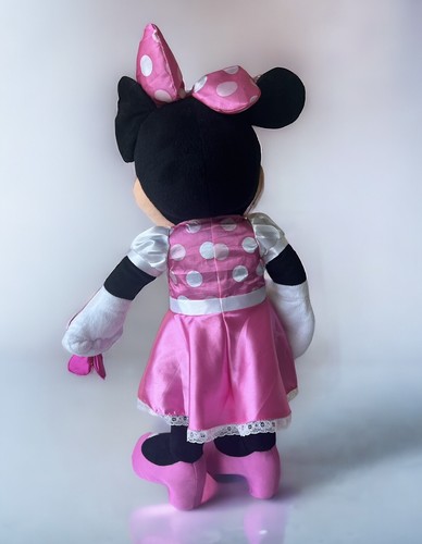 Disney Minnie Mouse Holding Flower 26” Standing Greeter Plush Gemmy Industries - Picture 5 of 10