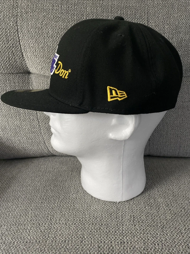 NUEVA ERA 59 FIFTY NBA LOS ANGELES LAKERS JUST DON SOMBRERO AJUSTADO PARA HOMBRE TALLA 7 5/8 NUEVO Foto 4 de 4
