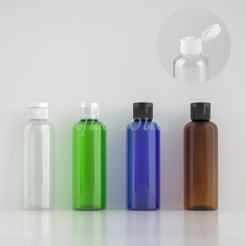 100ml Empty Plastic Flip Cap Lotion Bottle Gel Liquid Cosmetic Travel Container - Picture 12 of 12