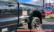 2023-2025 Ford F-250 F-350 Super Duty Fuel Flat Gas Door Cap Cover Accent w/cut