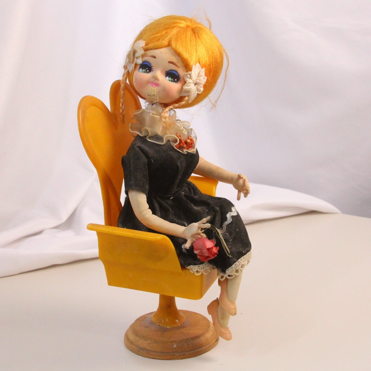 あずき様【USA vintage】Dream dolls SAMBO レストラン Vintage Dakin Dream Dolls Sambo, Tiger with original tags
