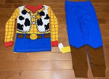 Toy Story Woody Toddler Boy Long Sleeve Shirt  Pants Pajamas New 5T