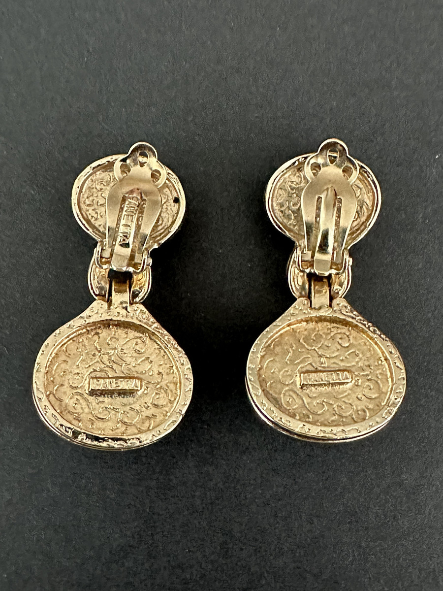Panetta Double Turquoise Earrings View 4