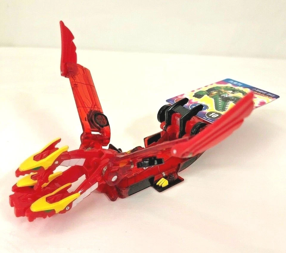 [TURNING MECARD]HYDRONE Transformable Robot Car Korea TV Figure+ 2card  - Image 4 of 4