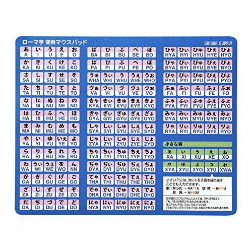 Sanwa Roman Conversion Mouse Pad Mpd Op17rl8bl From Japan For Sale Online Ebay