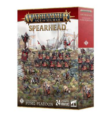 Age of Sigmar Spearhead Cities Of Sigmar Fusil-Platoon