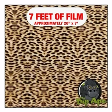 Hydrographic film Mini Cheetah Spots hydro dipping 7' x 20" hydro dip