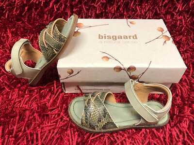 Bisgaard Kids Sandals Size FR 29 Color Khaki New