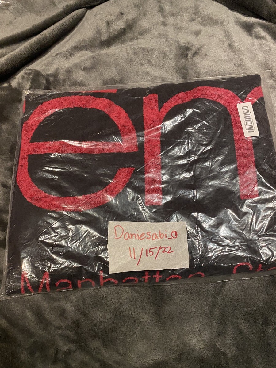 Supreme Five Boroughs Towel Black Red Brand New SS21 | eBay Supreme Five Boroughs Towel Black Red Brand New SS21 | eBay