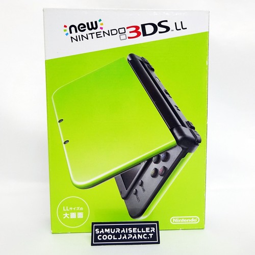 NEW Nintendo 3DS LL XL Lime Green Black Console Japan ver 2016 Japan eBay