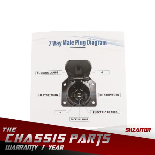 Trailer Tow Wiring Harness For Ford F-250 F-350 Super Duty 2002-2004 - Picture 4 of 10