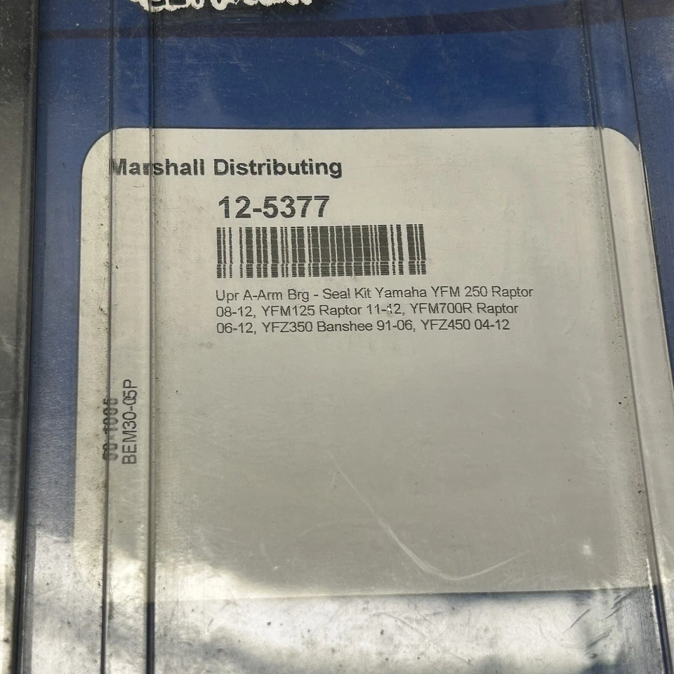 ALL BALLS 12-5377 UPR A ARM BRG SEAL KIT YFM 250 08 - 12 YFM 125 11 - 12 YFM700  - Image 2 of 4