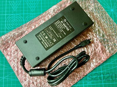48V 3.1A 150W AC-DC Switching Power Supply w/ 4-Pin DIN Plug for Cisco SG300-10P