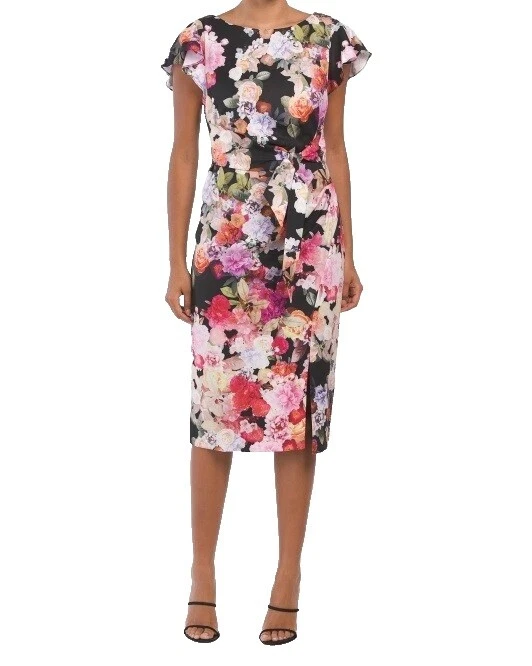 Vestidos de poliéster Floral Adrianna Papell para Mujeres