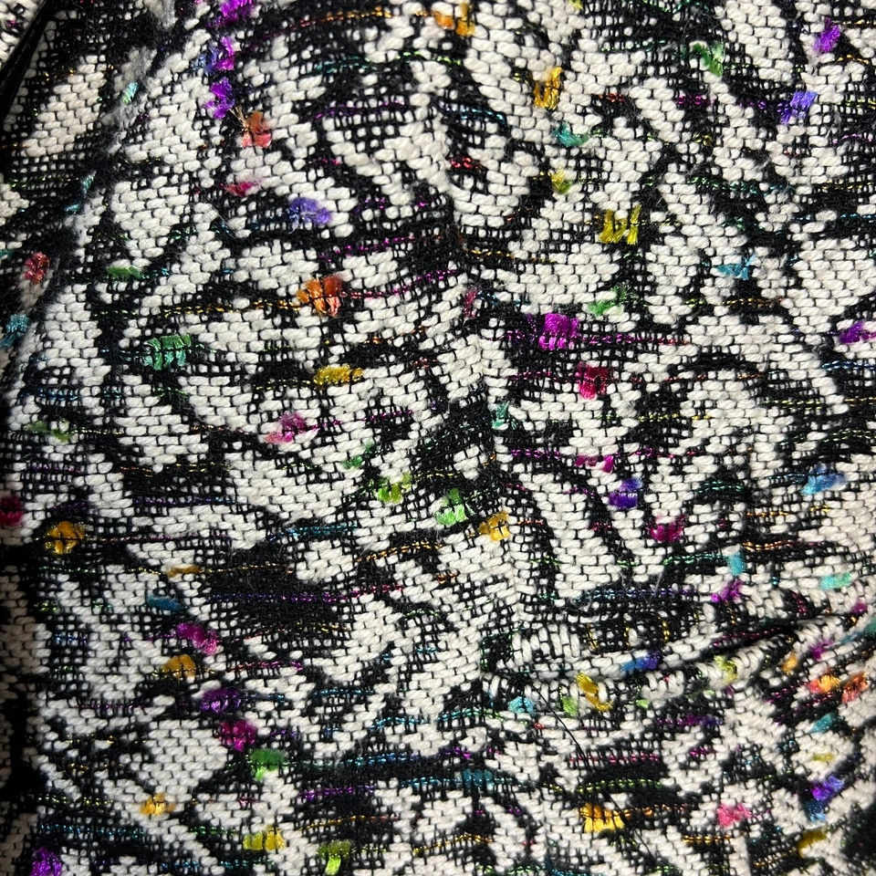 Chaqueta Garfield & Marks Ellen Boucle Tweed Blazer Recortado Talla 8 Pequeña EE. UU. Preppy Foto 4 de 4