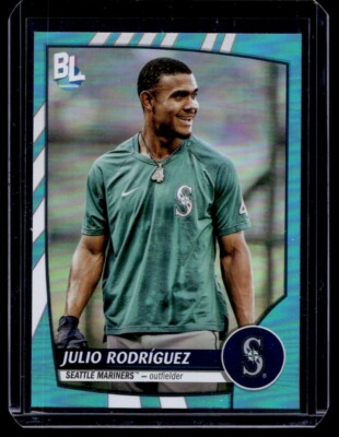 2023 Topps Big League Rare Blue Foil Julio Rodriguez #270