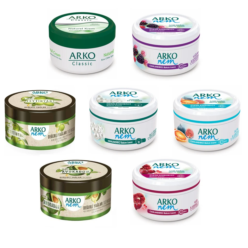 Arko Nem Moisturising Cream(Hand,Face,Body)Daily Care for All Skin Type | 300ml