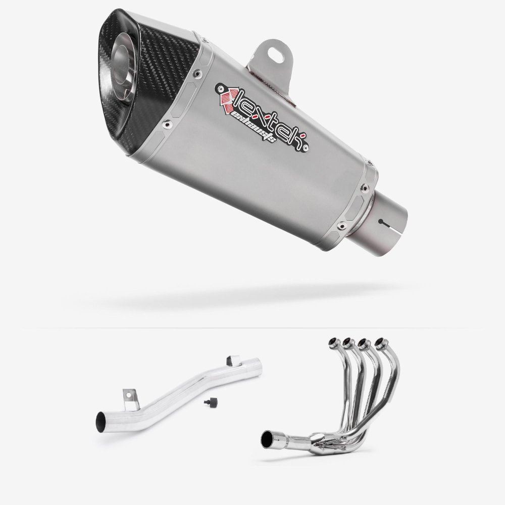 Lextek XP10 Exhaust System 210mm for Suzuki GSF 600 Bandit 95-04 GSF 650 05-06