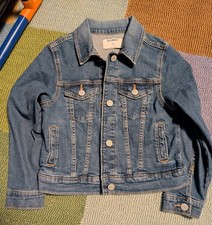 Old Navy Girls Denim Jean Jacket Size Small 6-7 Blue