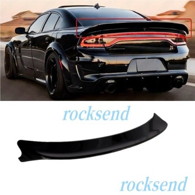 For 2015-2023 Dodge Charger  New Glossy Black Highkick Spoiler Free Shipping