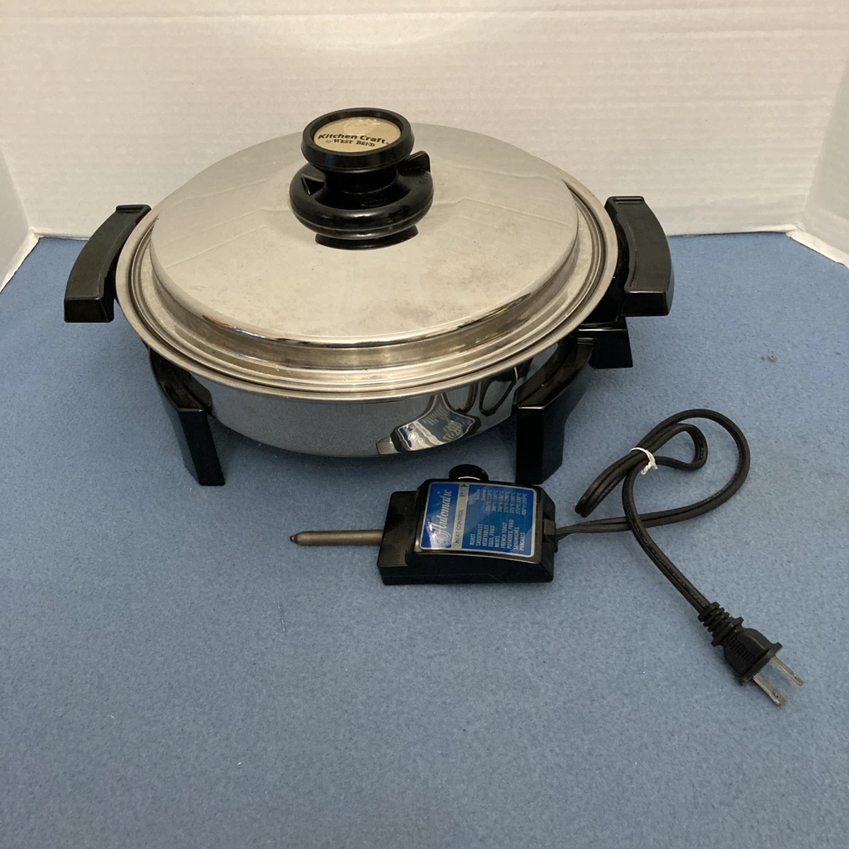 West Bend Stainless Steel Electric Skillets for sale | eBay
