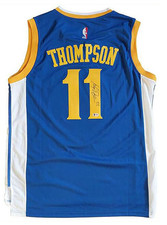 Klay Thompson Signed Adidas Jersey Beckett COA Warriors Splash Brothers NBA