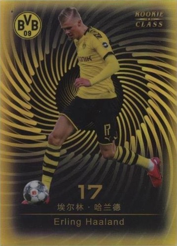 PSA9 2019-20 Topps Chrome Champions League Erling Haaland RC