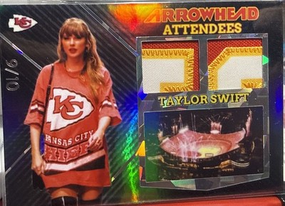Taylor Swift  Custom - Relics  9/10 Arrowhead Attendees.  3colors