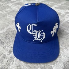 Chrome Hearts Leather Cross Patch Baseball Hat
